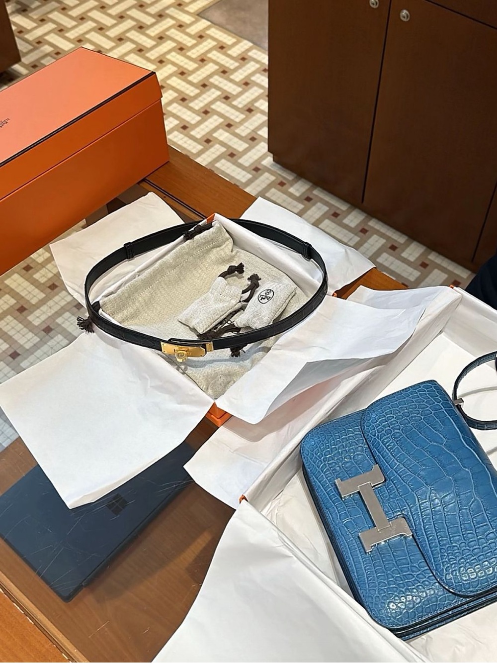 Hermes Black Belt